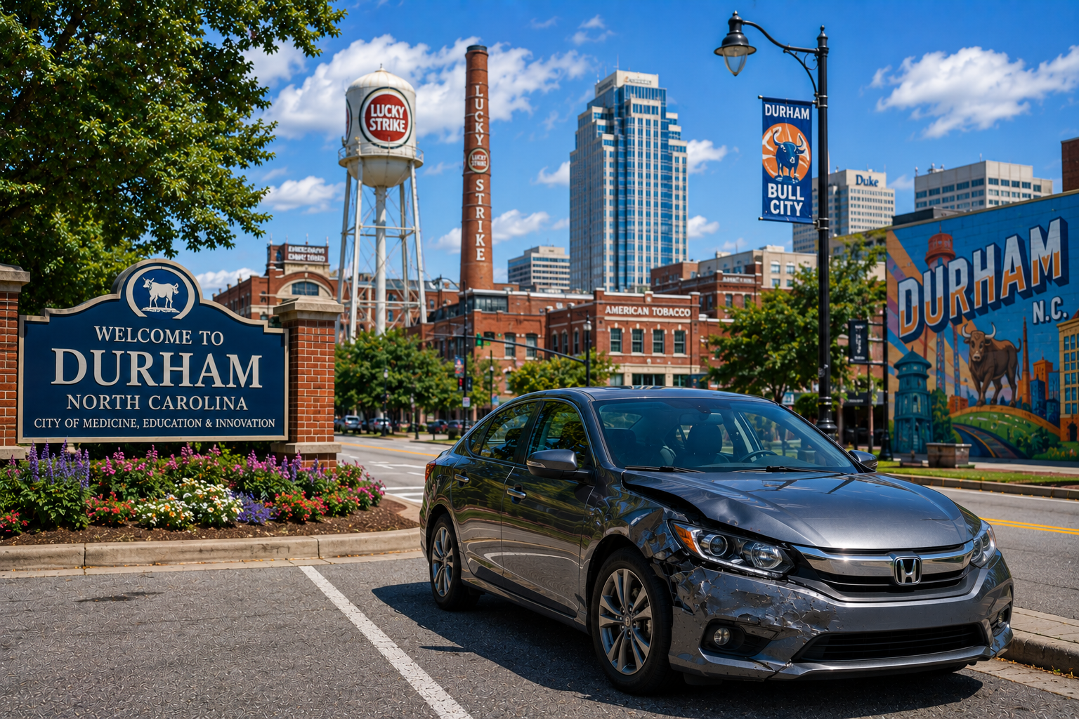 Sell Totaled Car in Durham, NC | TrackWala