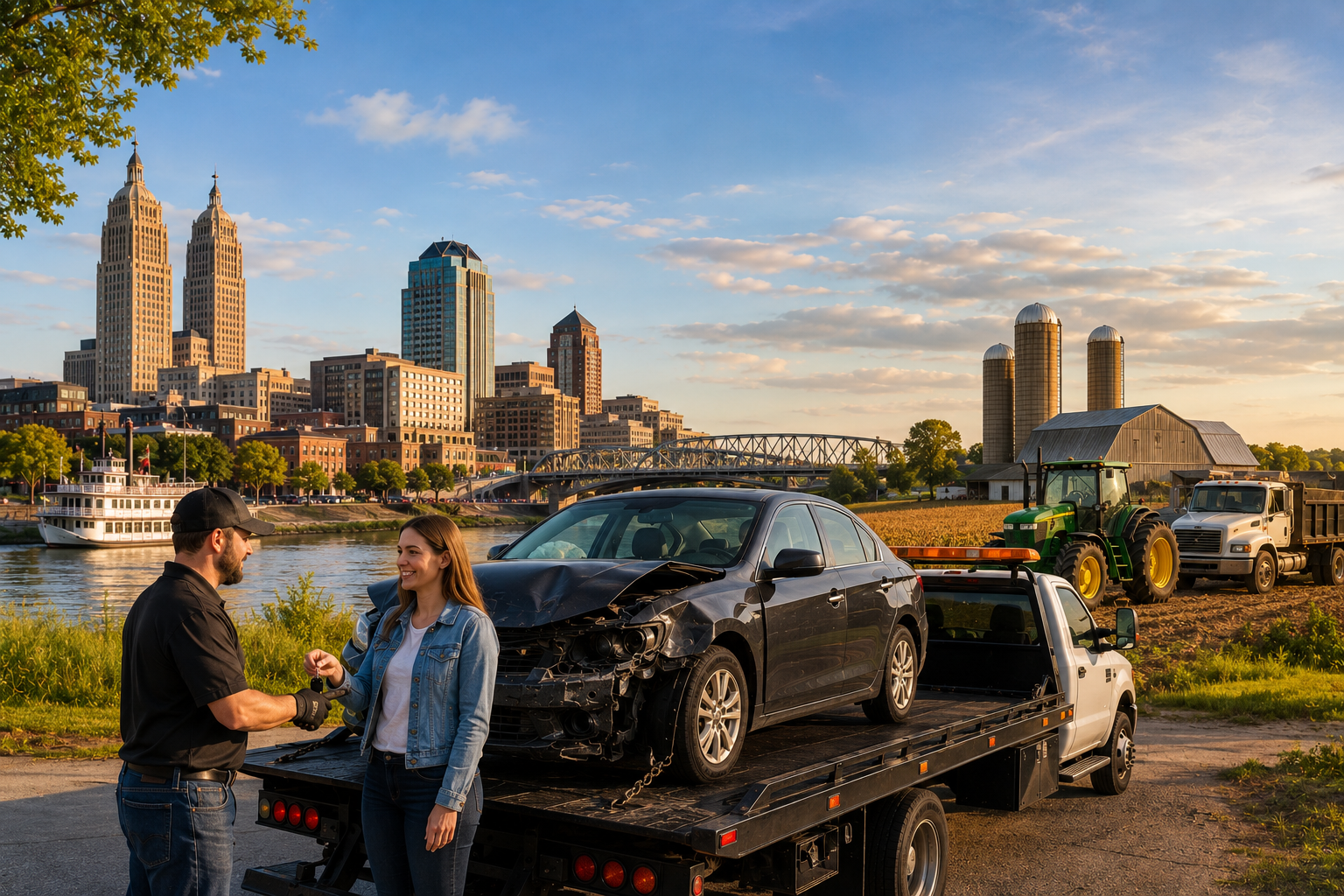 Sell Totaled Car in Peoria | TrackWala Direct Buy