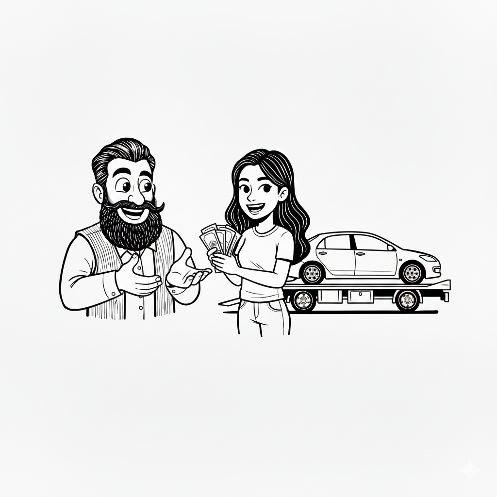 Cash for Toyota Corolla - Instant Online Offers | TrackWala