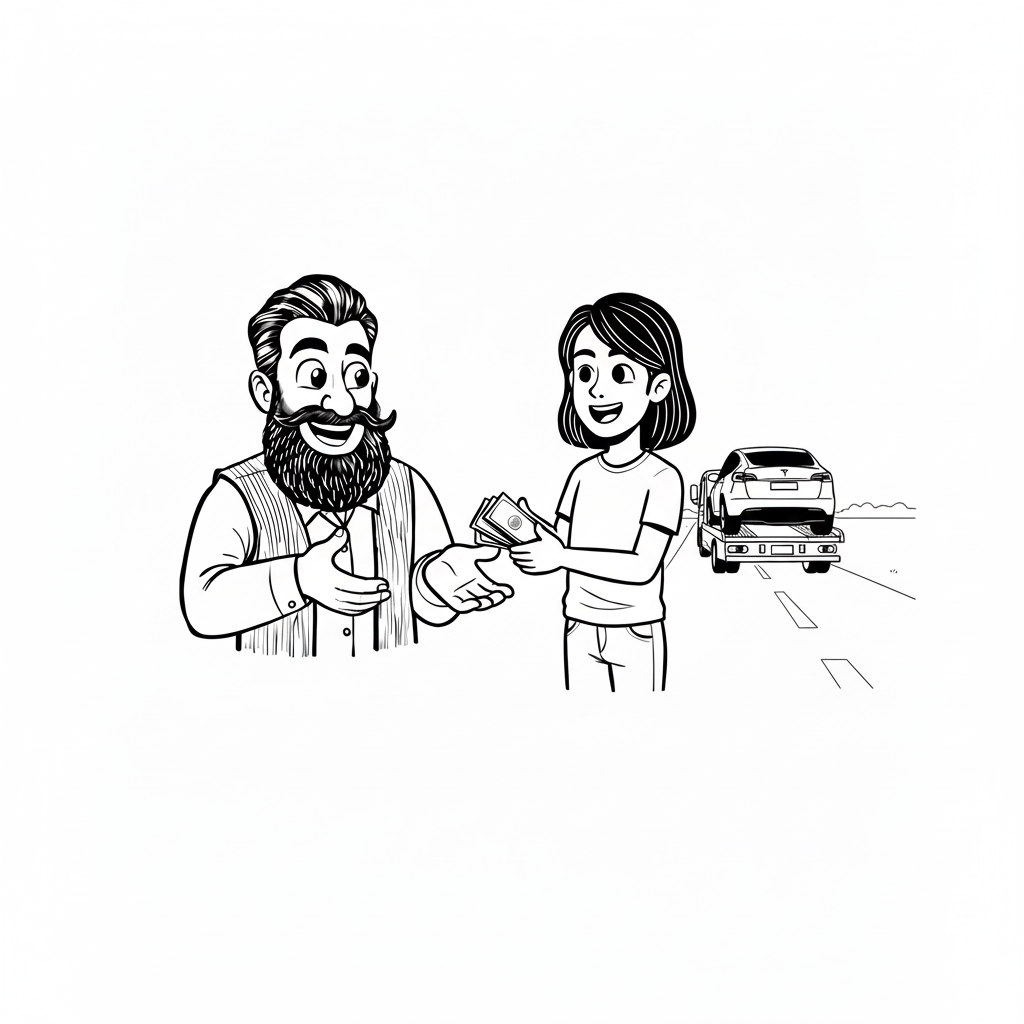 Sell Your Tesla for Cash - Instant Online Offers | TrackWala