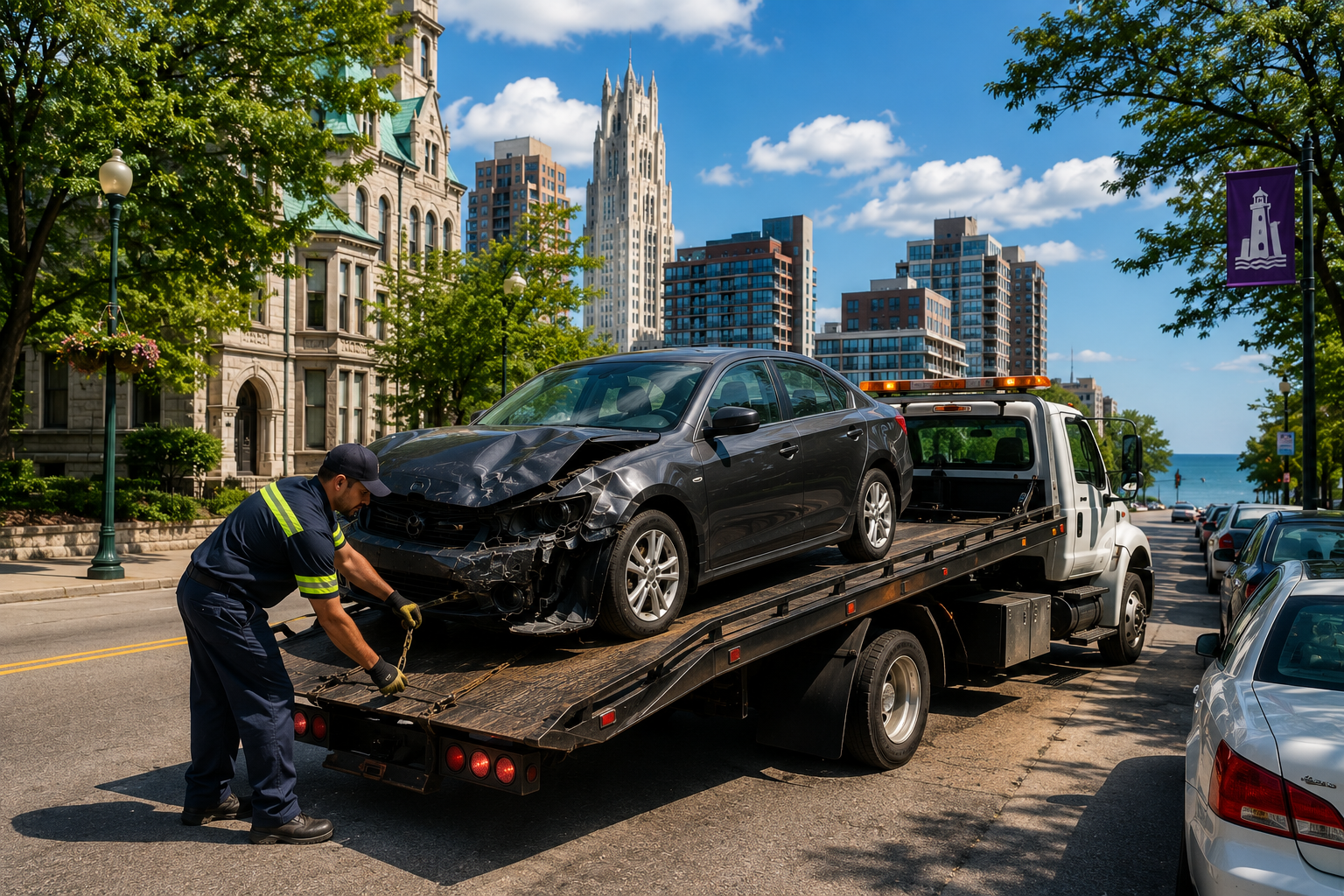 Sell Totaled Car in Evanston, IL | TrackWala
