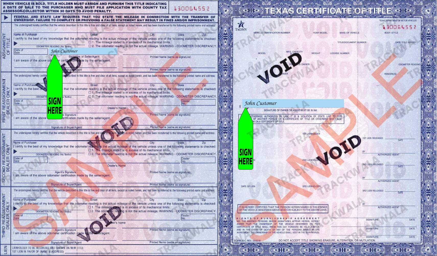How to Sign Your Texas Car Title